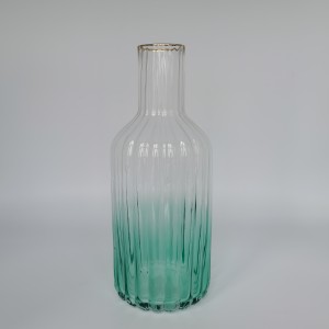 Spray Color Glass+Gold Rim Set Manufacturers