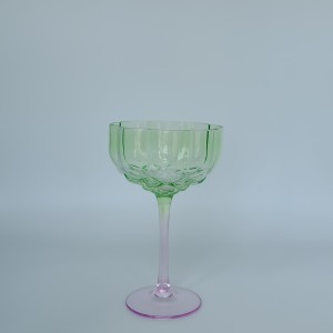 Set Of 4 Colorful Cocktail Glass Exporter