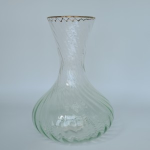 Sprayed Color +Gold Rim Glassware In CHINESE Distributor