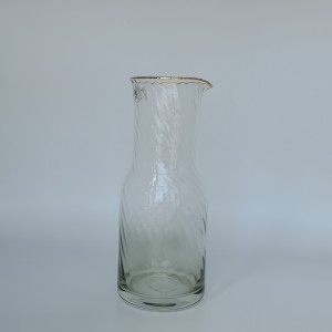 Sprayed Color +Gold Rim Glassware In CHINESE Distributor