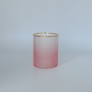 ONE CARAFE AND ONE TUMBLER +GOLD RIM MADE IN CHINA