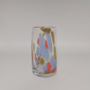 A highball featuring a unique pattern and color/wholesaler drinkware