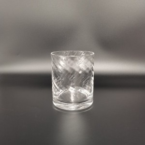 WHOLESALER SWIRL SHAPED GLASSWARE