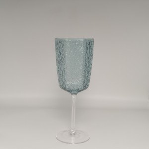 Set of 3 Hammer Pattern Wine Glass Supplied in China