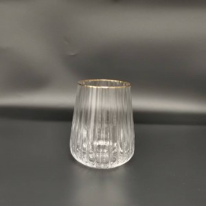 Clear +Gold Rim Glassware In CHINESE Distributor