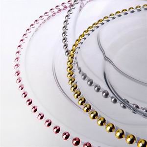 Beaded Glass Charger Plate (11)