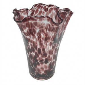 Handcrafted Modern Glass Vase