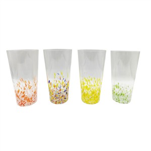 Glasswaretalk Spot Customized Tumbler Hand Made Set of 4