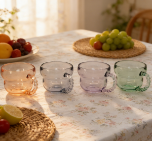 SET OF 4 COLORS MUG MADE IN CHINA