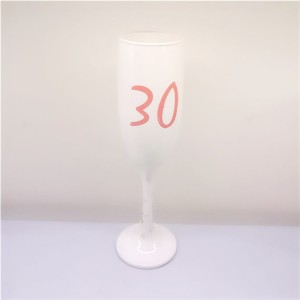 Unique Bling Birthday Champagne Glass