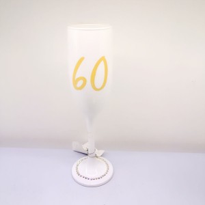 Unique Bling Birthday Champagne Glass