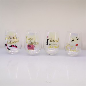 Yummy Mummy Stemless Wine Glass