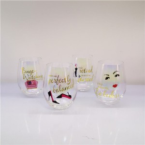 Yummy Mummy Stemless Wine Glass