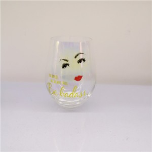 Yummy Mummy Stemless Wine Glass