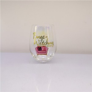 Yummy Mummy Stemless Wine Glass