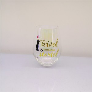 Yummy Mummy Stemless Wine Glass