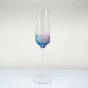 Ice Crumbs Design Wine Glasses