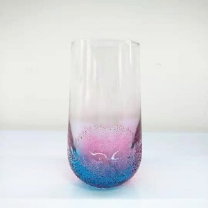 Ice Crumbs Design Wine Glasses