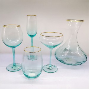 Gentle Ribbed Drinkware Sets