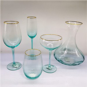 Gentle Ribbed Drinkware Sets