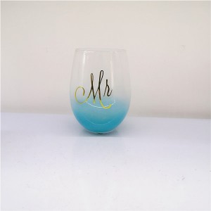 Top Sale Personalized Birthday Stemless Wine Glass
