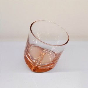 Reclining Style Whisky Decanter Glass Wine Set made in china