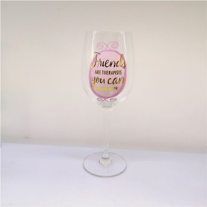 Red Wine Glass Mom Stemmed Wine Glass