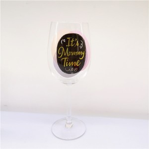 Red Wine Glass Mom Stemmed Wine Glass