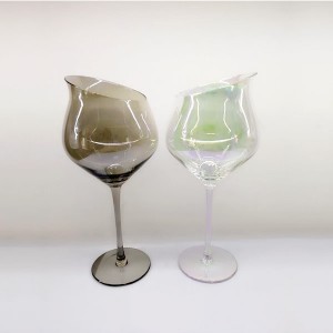 600ml Slanted Wine Glasses