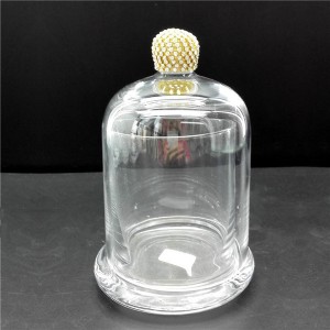 Free Sample Scented Candle Jar with Glass Dome