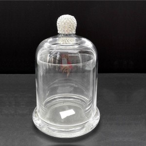 Free Sample Scented Candle Jar with Glass Dome