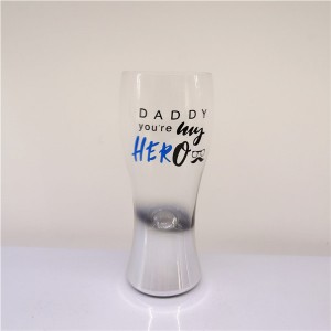 16 oz Happy Fathers Day Personalized Pilsner Glass