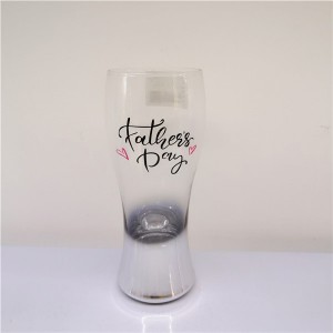 16 oz Happy Fathers Day Personalized Pilsner Glass