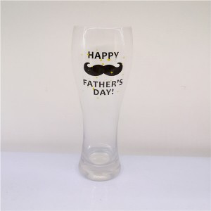 23.5 oz Happy Fathers Day Personalized Pilsner Glass