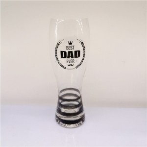 27 oz Happy Fathers Day Pilsner Glass