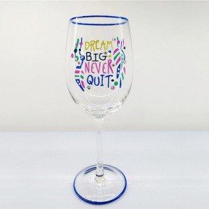 Set 4 Stemmed Wine Glass for Mom