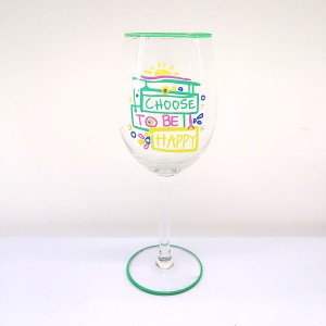 Set 4 Stemmed Wine Glass for Mom