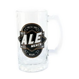 500ml 4pk Glass Beer Mugs