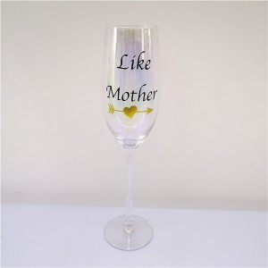 Like Mother  Champagne Flute Ion Plating Champagne Glass