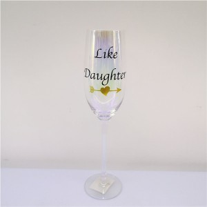 Like Mother  Champagne Flute Ion Plating Champagne Glass