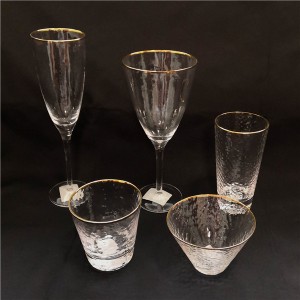 Gold Rimmed Wine Glasses