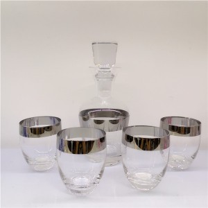 25 OZ Glass Decanter with Ball Stopper suppliers