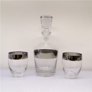 25 OZ Glass Decanter with Ball Stopper suppliers