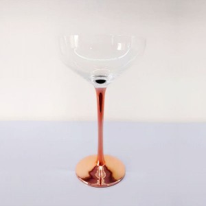 200ml Electroplate Rose Gold Color Champagne Flute