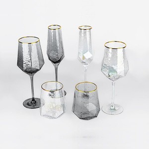 Glassware Manufacture Hand Blown Glasses Set