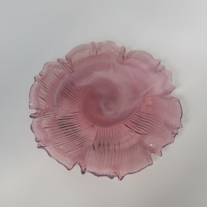 Sprayed Color Glass Plate And Bowl Manufacturer & Supplier Glassware