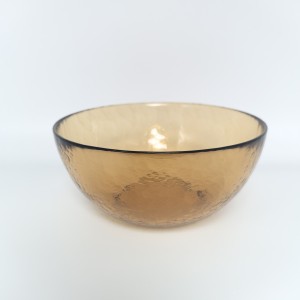 Glass Charger Plate and Salad Bowl Sets Supplier