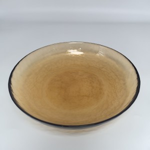 Glass Charger Plate and Salad Bowl Sets Supplier