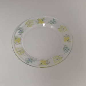 Decal Painting Glass Plate Supplier