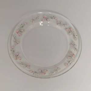 Decal Painting Glass Plate Supplier